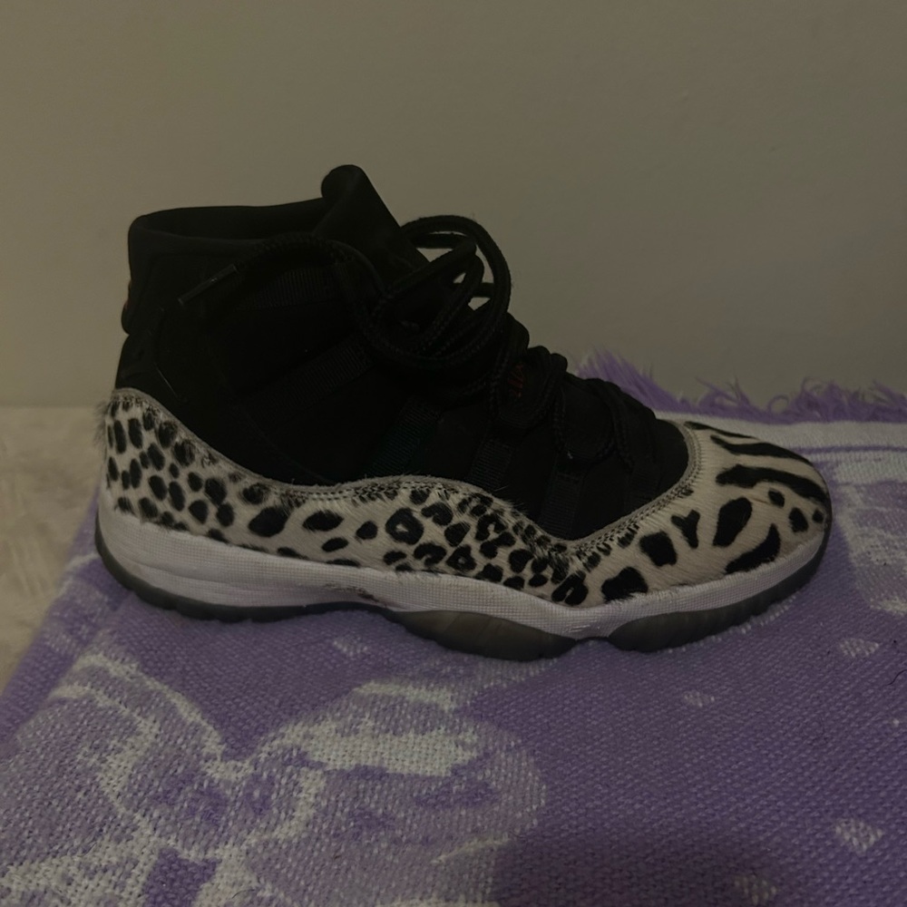 Leopard Print Jordan 11s